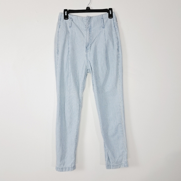 Gap 1969 Paper Bag Railroad Stripe Trouser Pant - Picture 3 of 12